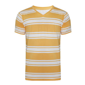 T-shirt Slim Fit en polyester à manches courtes et col en O pour hommes, 100% coton, marque privée, marque propre, conçu sur mesure - Product Image 5