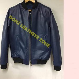 Chaquetas de invierno para hombre de talla grande personalizables, piel de vaca transpirable, forro polar, con cierre de cremallera - Product Image 3