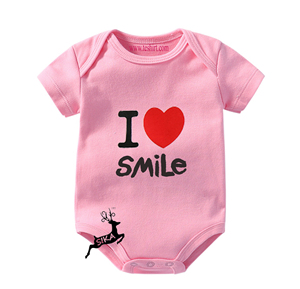 100% Organic Cotton rompers New fashion Autumn baby romper winter baby printed rompers jumpsuit manufacturer india tirupur sale - Product Image 1