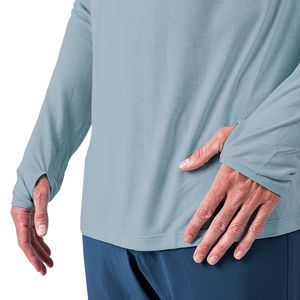 Camiseta de Algodón de Alta Calidad para Hombre, de Manga Corta, con Capucha, Color Personalizado, Transpirable, Talla Grande, Color Sólido, con Logotipo Propio - Product Image 3