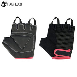 Guantes antideslizantes personalizados para entrenamiento de mujer, guantes deportivos para levantamiento de pesas, para gimnasio y Fitness - Product Image 4