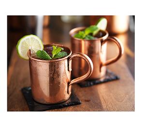 Produit le plus vendu tasse en cuivre de mule de moscou martelé antique meilleure qualité tasses en cuivre tasse de mule de moscou de l'inde - Product Image 2