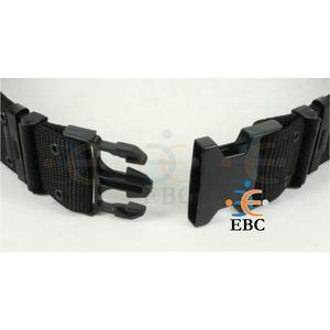Ceinture tactique EBC, sangle en polyester/PVC/nylon, boucle à dégagement rapide en plastique réglable, robuste, couleurs personnalisées, OEM - Product Image 3