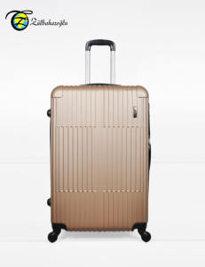 Ensemble de bagages de voyage en ABS rigide, fabriqué en Turquie, valise à roulettes légère pour cabine, valise rigide à roulettes en fer - Product Image 4