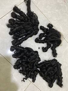 ผมบริสุทธิ์ลอนหยิกคู่ดิบ,ต่อผมมนุษย์หยิกผลิตภัณฑ์ผมธรรมชาติ/อินทรีย์จากเวียดนามผม Con Cept - Product Image 6