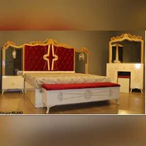 ชุดห้องนอน MILANO RED AVANGARDE สไตล์โมเดิร์นหรูหรา คุณภาพสูง พร้อมที่เก็บของ โครงสร้างชิปบอร์ดแข็งแรงทนทาน เตียงขนาดคิงไซส์ รับประกัน 1 ปี - Product Image 1