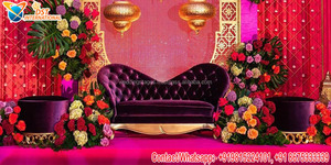 Conjunto de sofás tallados para boda, decoración de escenario para boda, sala de recepción, salón, novia, novio - Product Image 3