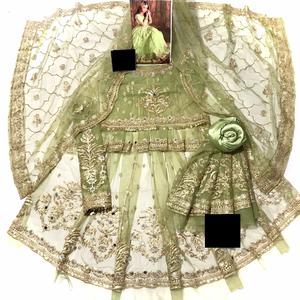 ชุดเดรสยาวผ้าเน็ตปักลายอินเดีย-ปากีสถาน ขายดีปี 2021 ผ้าไหมวิสโคสผสมเรยอน ซัลวาร์ คามีซ ล่าสุด ปักลายอย่างหนัก - Product Image 2