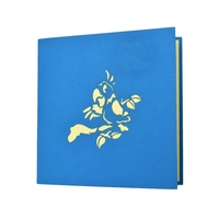 Top Design Tendance pour la Décoration Carte de Voeux Personnalisée 3D Avec Modèle de Perroquet Fournisseurs en Gros Vietnam