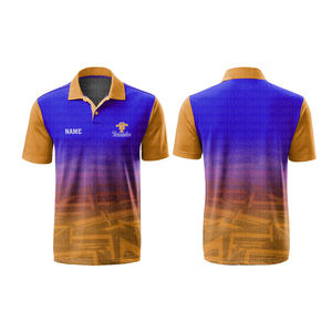 2022 Wholesale Unisex <b>Golf</b> Polo <b>Shirt</b> High Quality Polyester Embroidery Custom Logo Sublimation Printing Men's <b>Long</b> <b>Sleeve</b> - Product Image 6