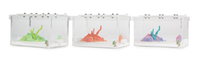Terrarium en plastique écologique de petite taille pour reptiles, couleur personnalisée, style classique, 14x8,5x8,5 cm, pour petits animaux domestiques