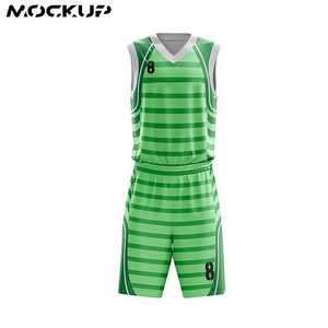 Maillots de basket-ball réversibles en maille pour hommes grande taille, design personnalisable en gros avec impression par sublimation, uniformes de basket-ball - Product Image 2