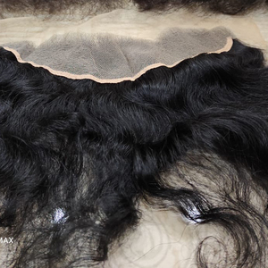 Cabello humano Pieza frontal de encaje Cabello virgen natural Temple Hair - Product Image 1