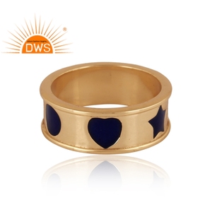 Latest Handmade Design Enamel Band <b>Ring</b> For Women Fashion Jewelry For Women Gift For Her <b>Dainty</b> Collection - Product Image 4