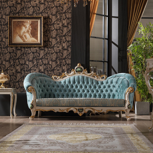 Conjunto de sofás elegantes de diseño moderno para sala de estar, conjunto cómodo de muebles para el hogar, Set de sala de estar turco - Product Image 3