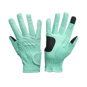 2023 équestre téléphone intelligent écran tactile gants d'équitation 100% cuir suédé synthétique doigts complets gants d'hiver pour les femmes - Product Image 2