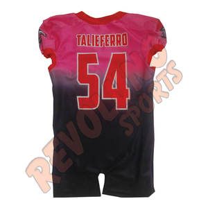 Uniforme de fútbol americano con nombre sublimado, el mejor diseño, 2020 - Product Image 6