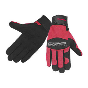 Heavy Duty <b>Work</b> <b>Gloves</b>, Impact Protection Mechanic <b>Gloves</b>, Synthetic Leather <b>Work</b> <b>Gloves</b>, Touchscreen Capable - Product Image 2