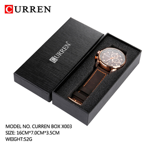 Boîte cadeau <span class=keywords><strong>de</strong></span> <span class=keywords><strong>luxe</strong></span> pour montres, pour hommes et femmes, compatible avec les montres CURREN - Product Image 1