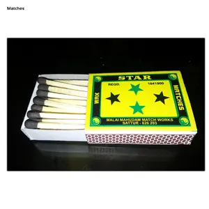 Globally Selling Standard Quality Wooden Safety Matches from Professional Supplier