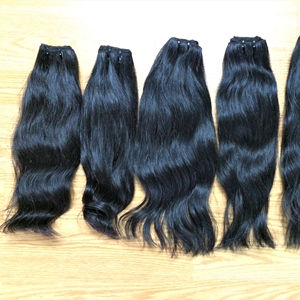 ผมตรงสีดำทำจากผ้าขน100% สีธรรมชาติจากเวียดนาม - Product Image 2