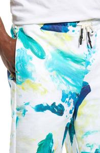 กางเกงขาสั้นกันเหงื่อแฟชั่นสำหรับผู้ชายกางเกงขาสั้นสำหรับใส่เล่นยิมและวิ่งเล่นกีฬาพิมพ์ซับลิเมชันไม่ยับ - Product Image 4