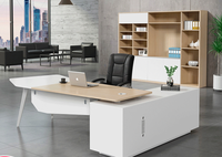 Nouveau bureau de direction chinois, bureau simple et moderne, bureau de direction exécutif, bureau de bureau