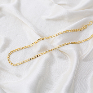 Gourmet Chain Minimalist Design High Quality <b>Anklet</b> Wholesale Handmade 925 Sterling <b>Silver</b> Jewelry - Product Image 4