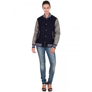 Women's Winter Outdoor <b>Pilot</b> Bomber <b>Jacket</b> with Satin Fabric Dyed & Embroidered Breathable Design - Product Image 6