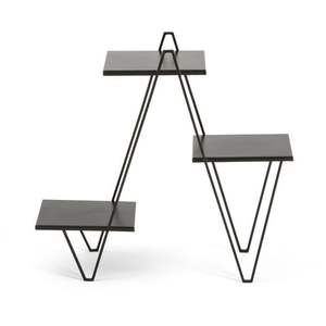 Maceta de flores de metal con recubrimiento de polvo negro de alta calidad, maceta multianual, directamente del fabricante a buen precio - Product Image 1