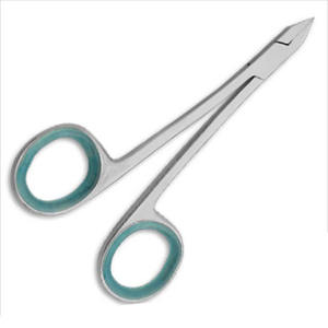 Stainless Steel Non Slip Handle Straight Blade <b>Nail</b> Clippers Toe <b>Nail</b> <b>Cutters</b> Nippers with Barrel Spring and Back Lock - Product Image 2