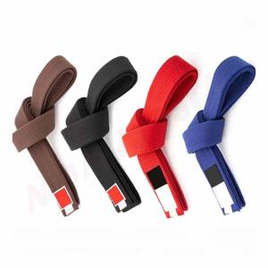 Cinturones de Judo, Jiu Jitsu Brasileño, BJJ, Artes Marciales, Taekwondo, Karate, Bordados con Logotipo Personalizado al por Mayor, 100% Algodón, Unisex - Product Image 2