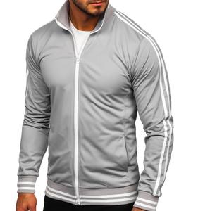 Sweats à capuche et sweatshirts d'hiver à manches longues avec fermeture à glissière et impression numérique doublés de polaire respectueux de l'environnement pour hommes - Product Image 1