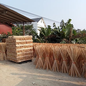 Nouvelles manches de balai en bois avec brosses personnalisables en PVC verni, usage domestique, toutes saisons, prix abordable - Product Image 1