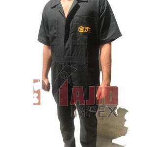 Combinaisons vêtements de travail uniforme en gros 100% coton ignifuge combinaison de sécurité de protection de haute qualité et confortable combinaison de travail Fr chaudière - Product Image 3