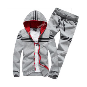 Chándal deportivo de poliéster de alta calidad para hombre con logotipo personalizado, nuevo conjunto para correr, chándal de invierno transpirable - Product Image 2