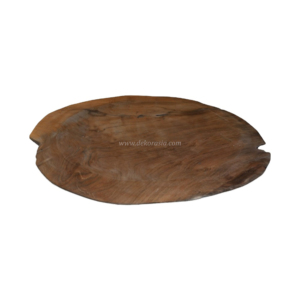 Plato de Frutas de Madera, Frutero de Madera de Teca, Juegos de Vajilla, Platos y Platos de Madera - Product Image 1