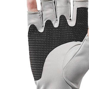 Guantes de seguridad para hombre, accesorio de protección para manos con dedos cortos, diseño personalizado, color gris y negro - Product Image 6