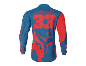 Camiseta personalizada de poliéster para carreras de Motocross, conjunto de equipo MX para adultos - Product Image 3