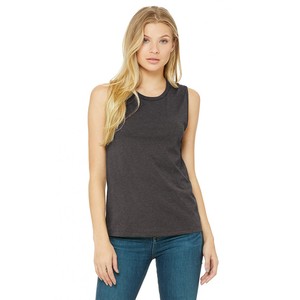 Camisetas sin mangas personalizadas de Modal básico para mujer con cuello redondo de color sólido, cómodas y versátiles, esenciales - Product Image 1