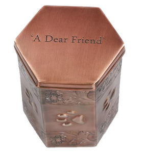 <b>PET</b> CREMATION <b>URN</b>, SIX SIDE <b>PET</b> <b>URN</b> GOLD ANTIQUE PAW MARK <b>PET</b> <b>URN</b> EIGHT SIDE <b>PET</b> <b>URN</b> BEST SELLING <b>PET</b> <b>URN</b> <b>URN</b> FOR <b>PET</b> ASHES - Product Image 3