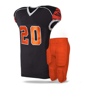 Breathable Latest design 2021 new hot sale american football uniform with less - Product Image 1