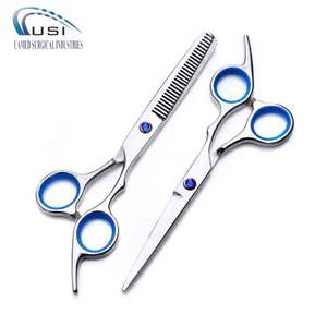 Lot de ciseaux amincissants de 6 pouces, pour couper les cheveux et les dents, de haute qualité, outil professionnel pour coiffeur - Product Image 6