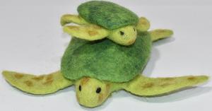 Nuevo conjunto de tortuga de fieltro, tortuga bebé, Tortuga, decoración familiar para negocios y regalos promocionales - Product Image 4