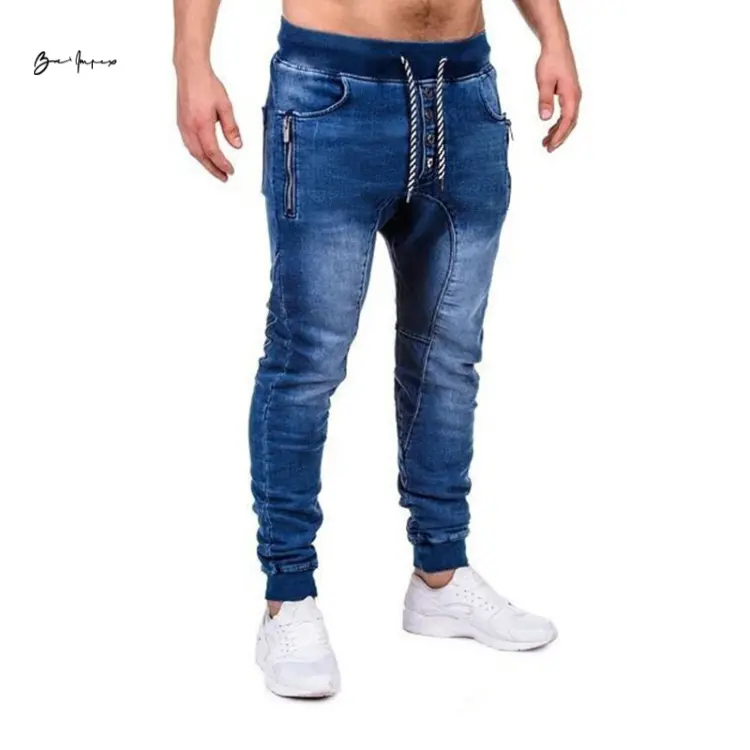 High Quality Wholesale Top Sale Guaranteed Quality S Painted Men's Jeans Slim Fit Casual