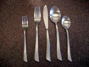 Top Dinnerware <b>Gold</b> Metal Salad Serving Tools Salad Serving Cutlery Set Use Hotel and Restaurant Shinning polished - Product Image 4