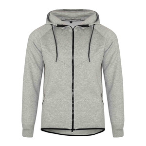 Men's Gym Wear Zip <b>Up</b> Hoodies With Track Pants Custom Tracksuit Set - Product Image 2