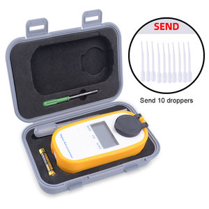 YIERYI numérique réfractomètre salin d'essai d'eau 0-28% Plage de mesure et ATC RHD-201portable mer réfractomètre - Product Image 6
