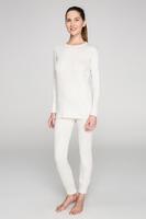 Ensemble de sous-vêtements thermiques longs pour femmes, de haute qualité, turcs, respirants, écologiques, doux et chauds, BLEU