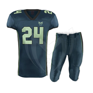 Uniformes de Fútbol Americano para Adultos de la Mejor Calidad, Tallas Grandes, 100% Poliéster, Logotipo Personalizado, Antibacteriano y Transpirable - Product Image 1